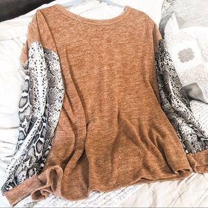 Long sleeve boutique top